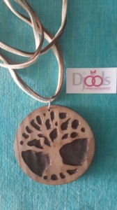 N20 PENDANT Wood - Tree of Life  
